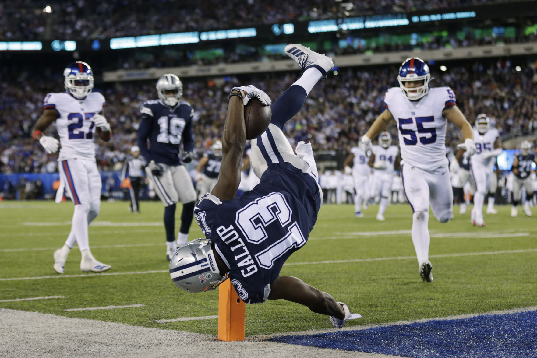 APTOPIX Cowboys Giants Football